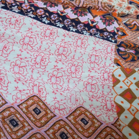 Patchwork pattern mini sundress - Picture 8 of 11